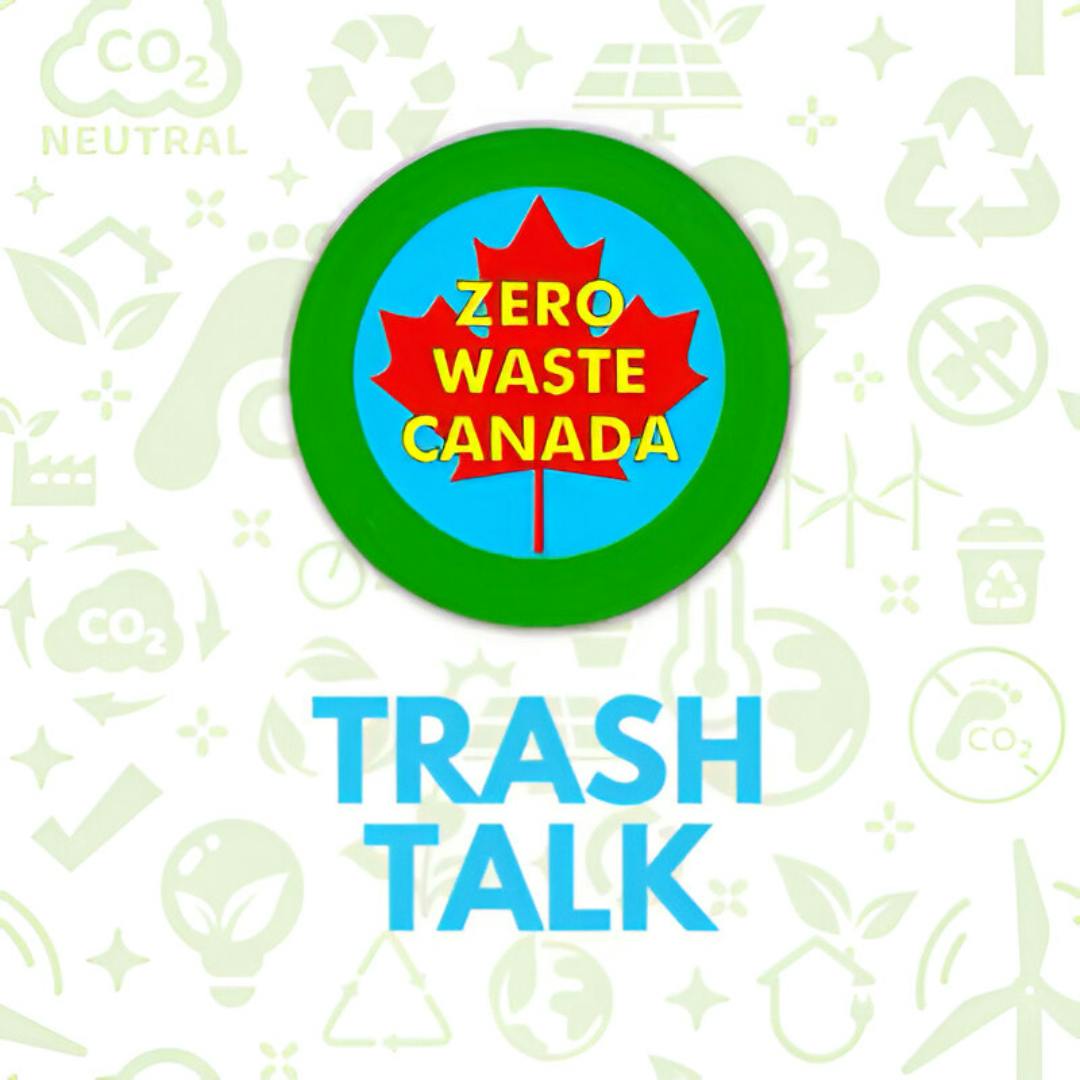 Zero Waste Canada Trash Talk Logo 2025