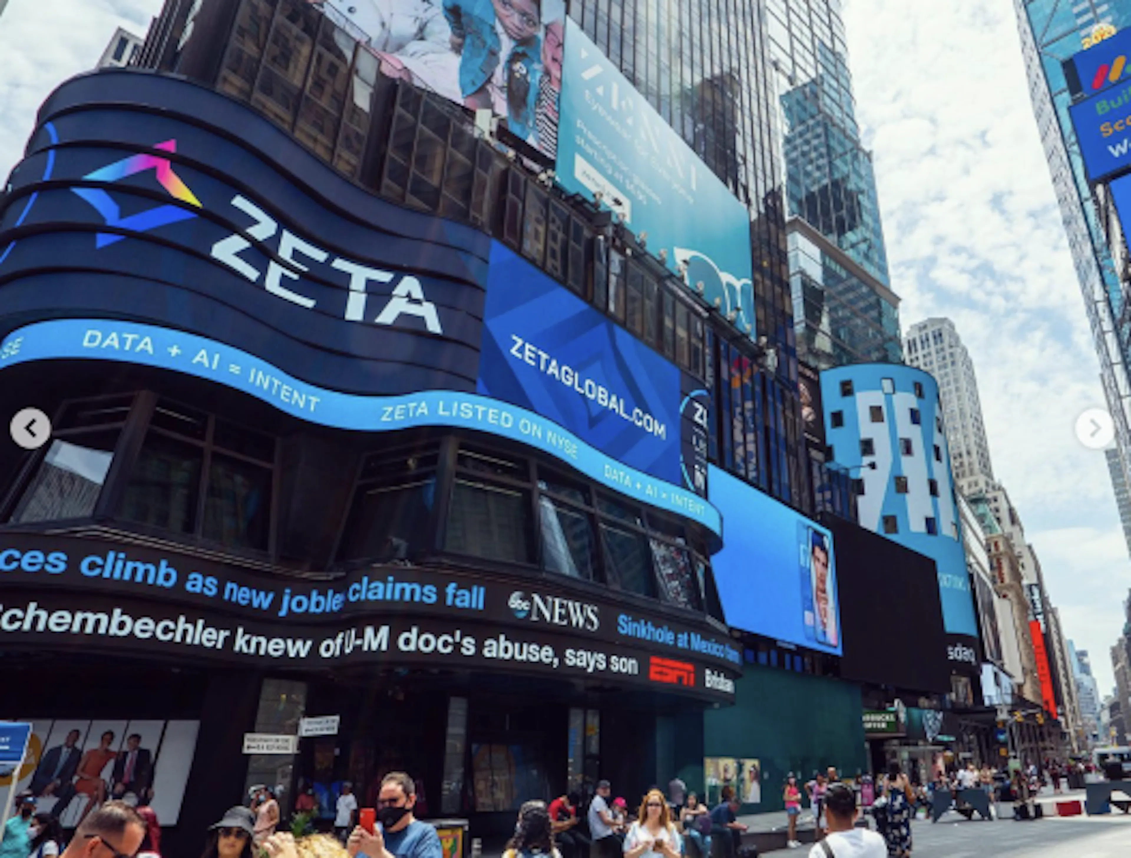 Nous sommes Zeta. Le Cloud Marketing alimenté par l'IA.