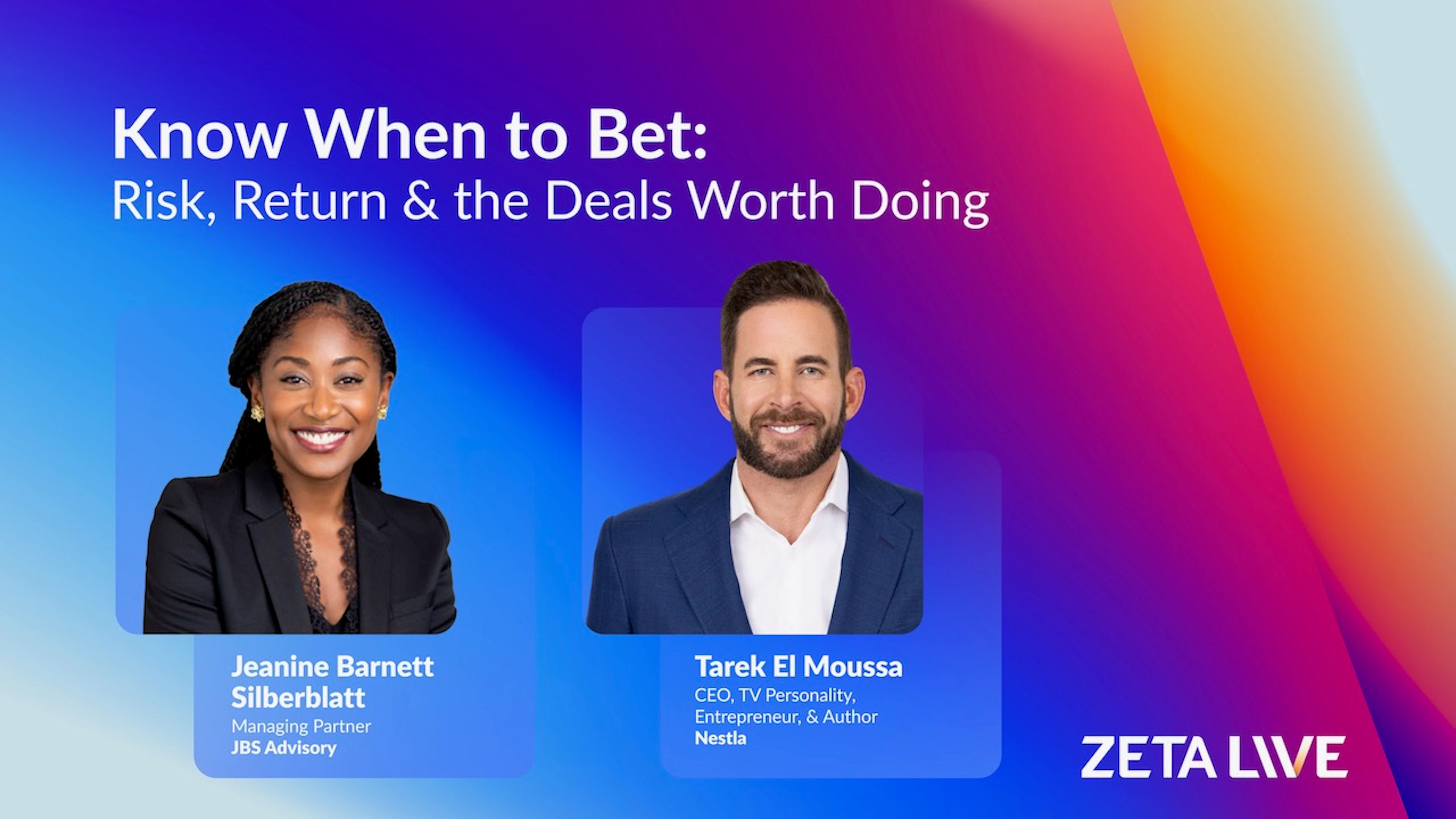 Zeta Live 2026 - know when to bet image