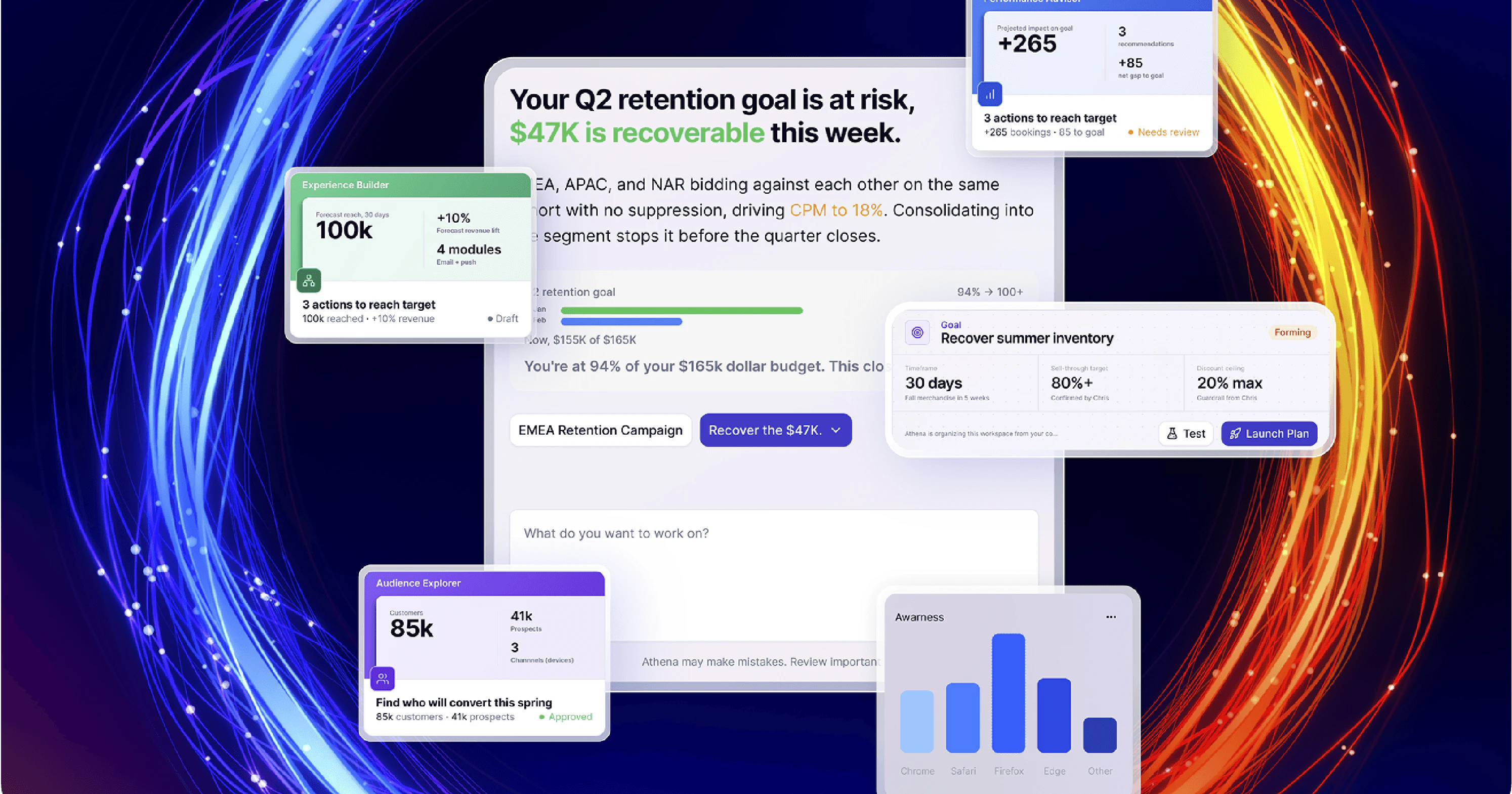 athenaOS product images - featured image for announcement article