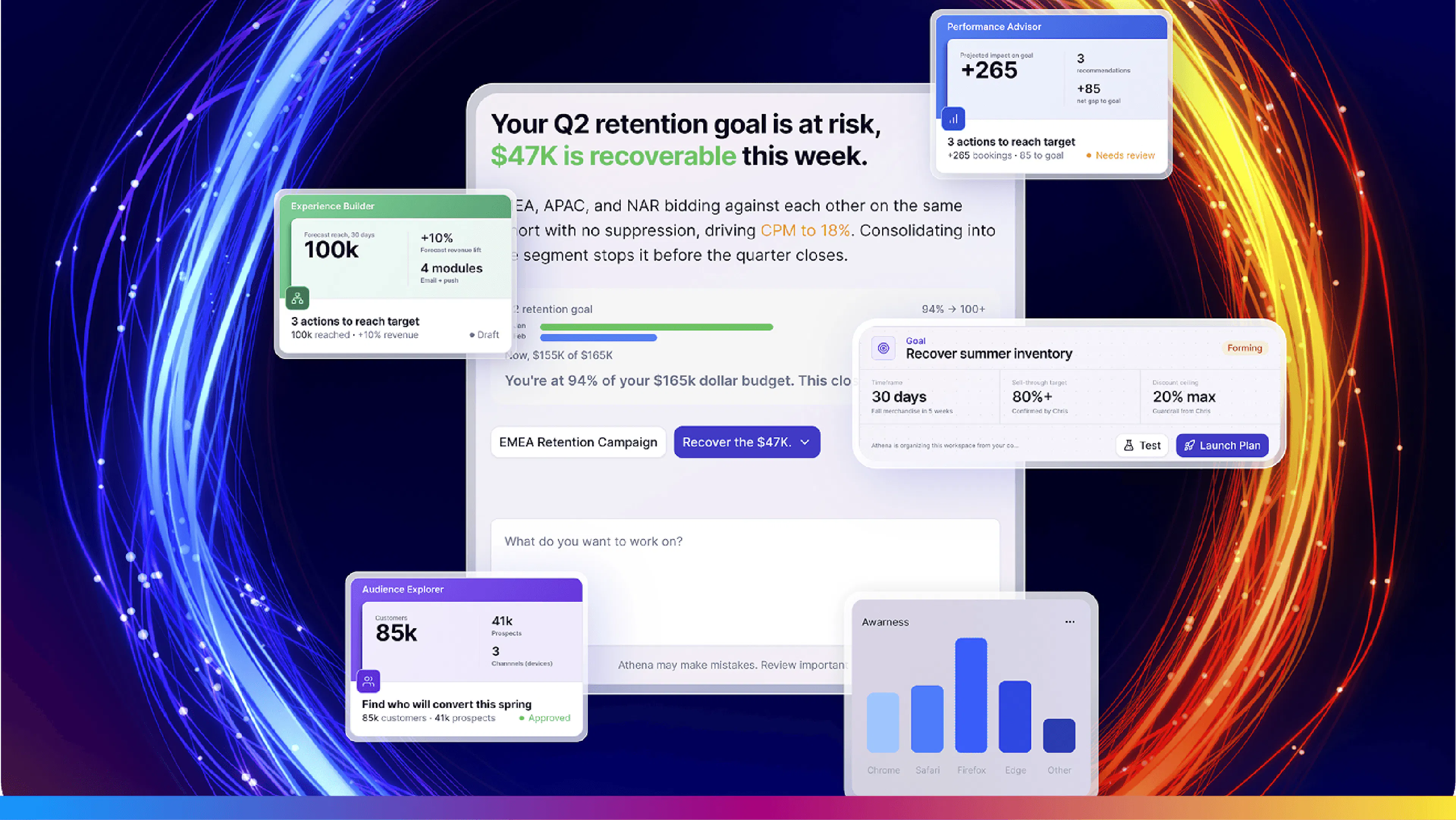 athenaOS product images - featured image for announcement article