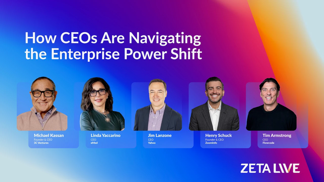 Zeta Live 2026 - session image for CEO panel