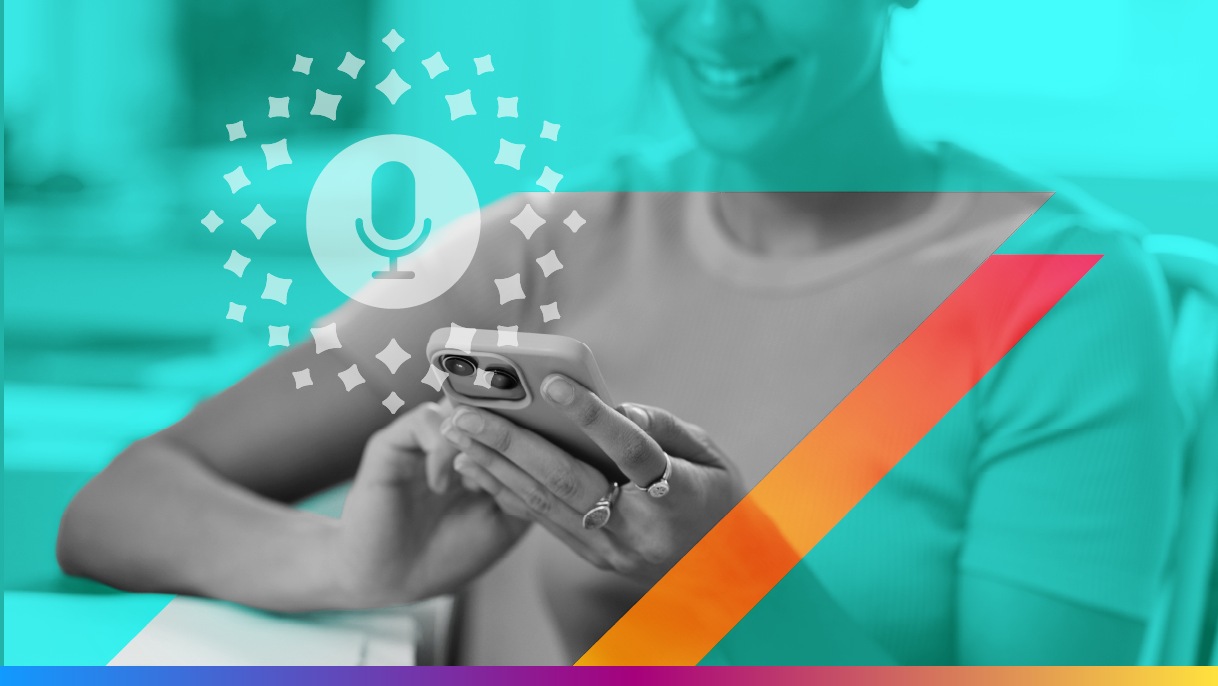 person using an AI agent on their phone - featured image for IDC MarketScape - Agentic Marketing 2026