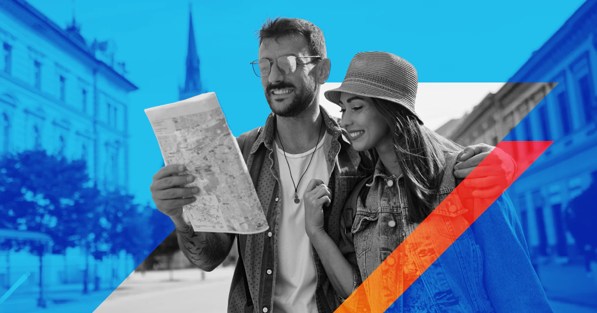 two people looking at a map - featured image for why ai breaks without context article