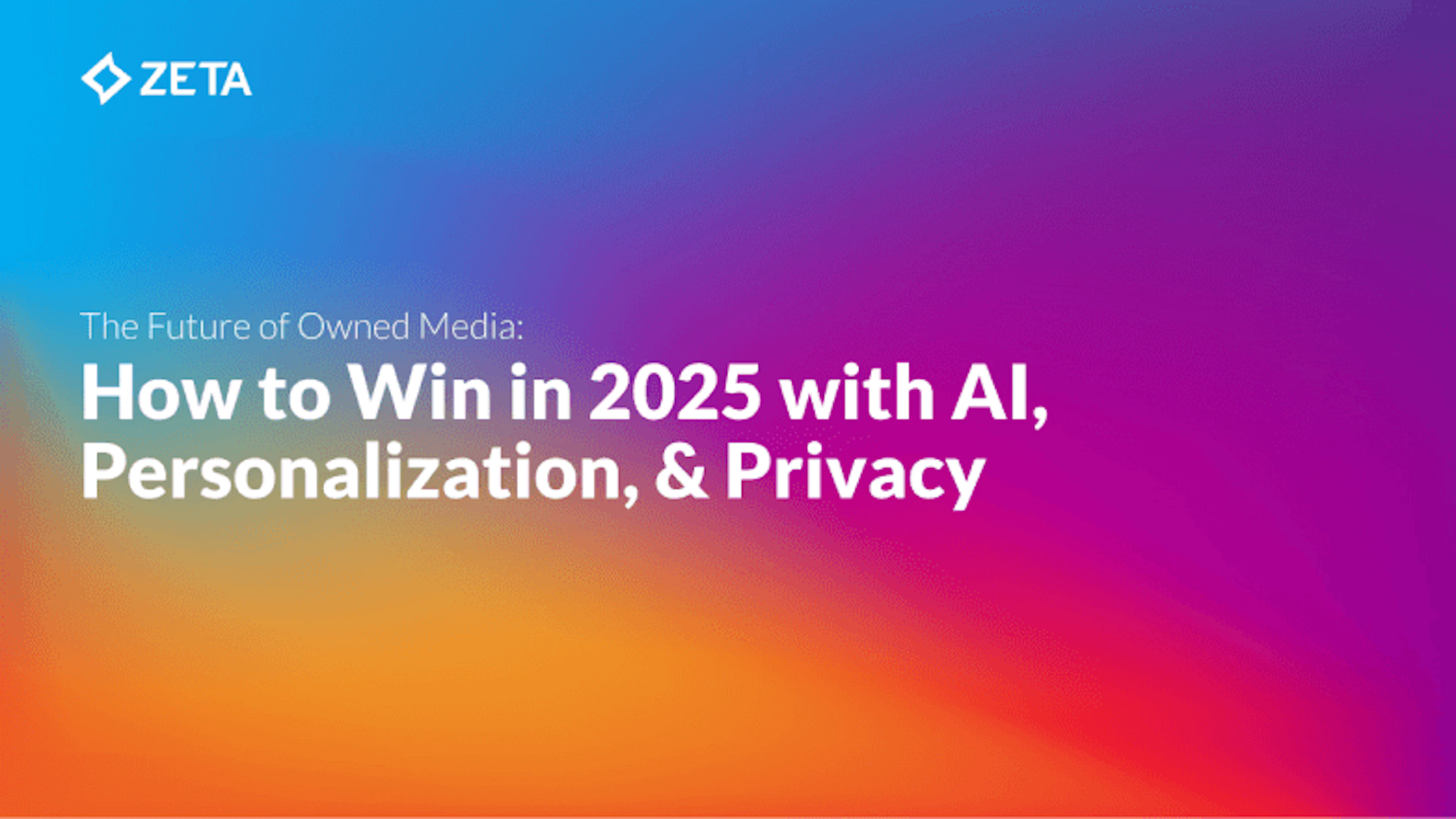 How to win in 2025