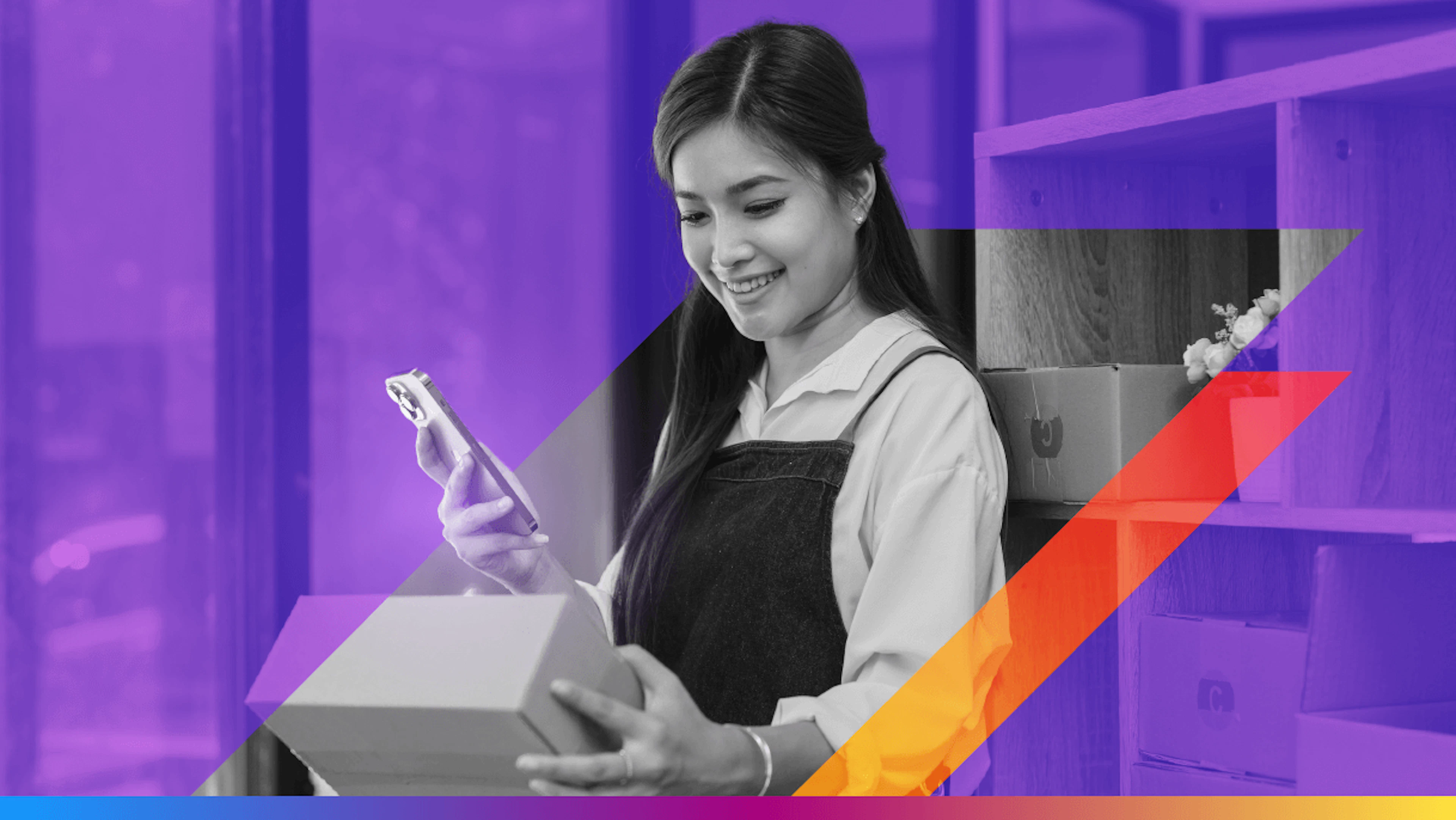 A marketer integrating email and mobile channels for an omnichannel campaign