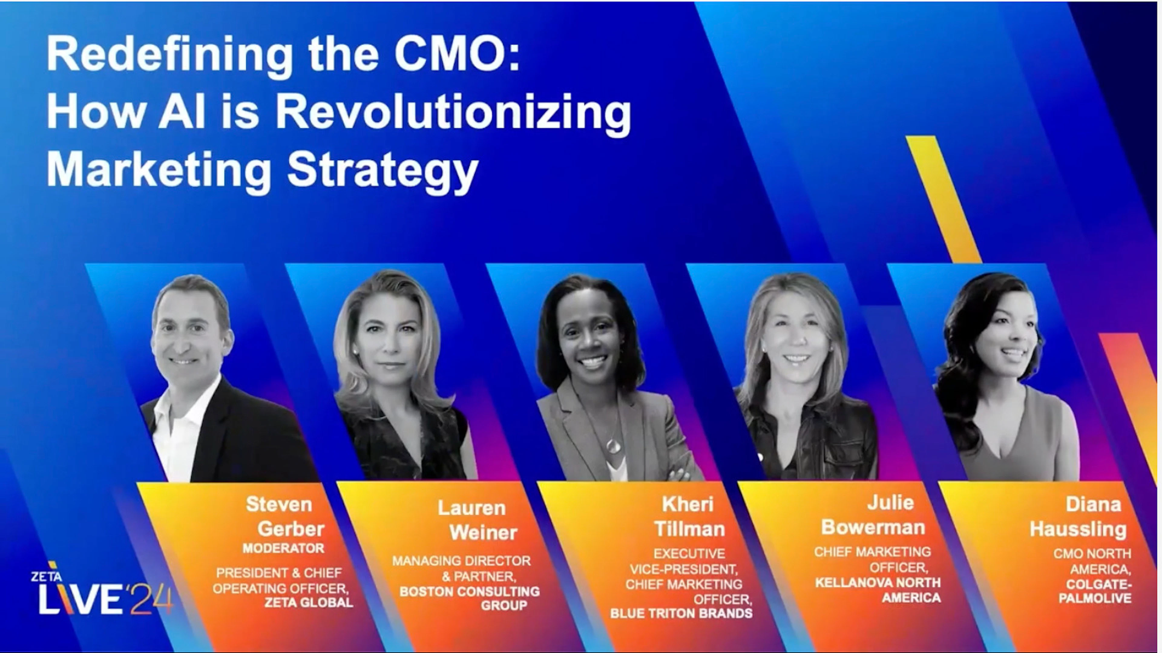 Graphic: Redefining the CMO - Zeta Live 2024