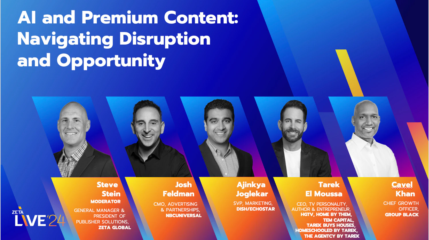 Graphic: AI and premium content - Zeta Live 2024