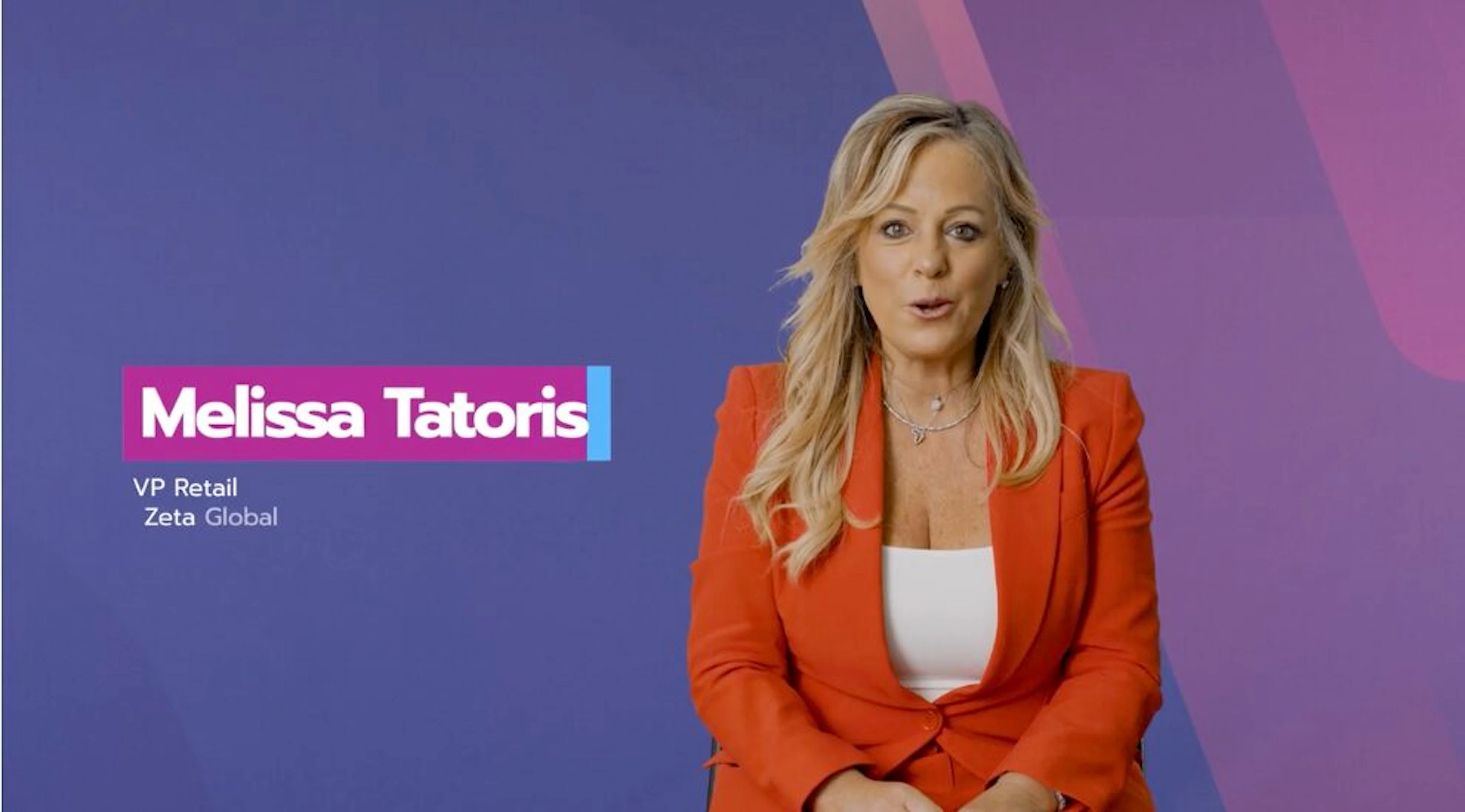 melissa tatoris, zeta global talks holiday returns for retailers