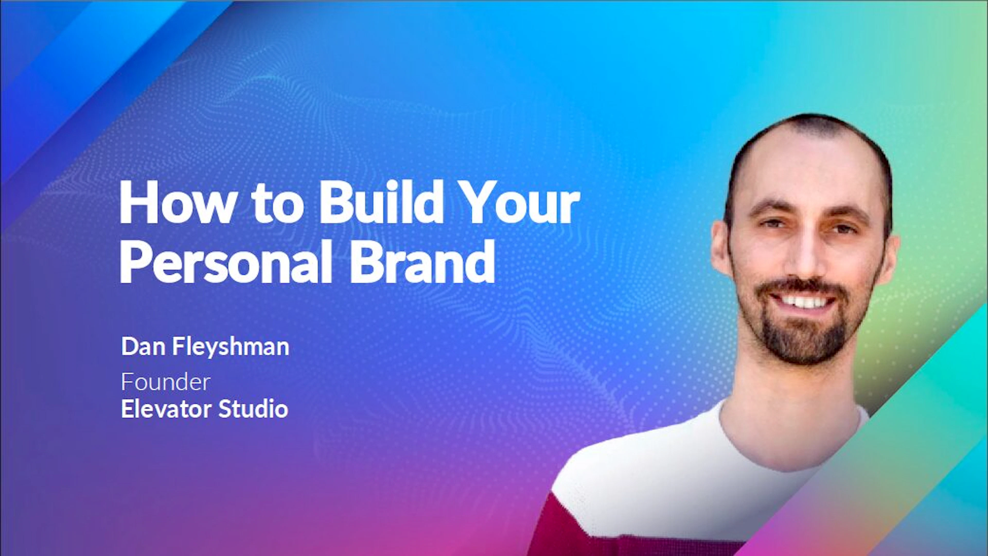 build a personal brand thumbnail