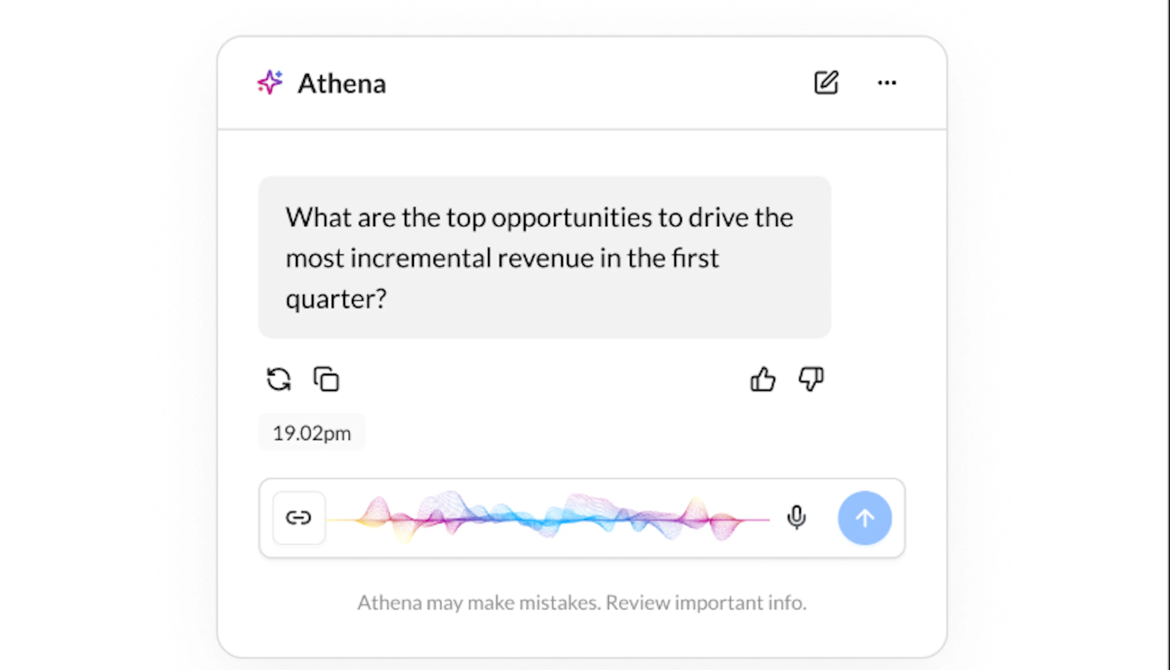 Graphic showing Athena by Zeta in action