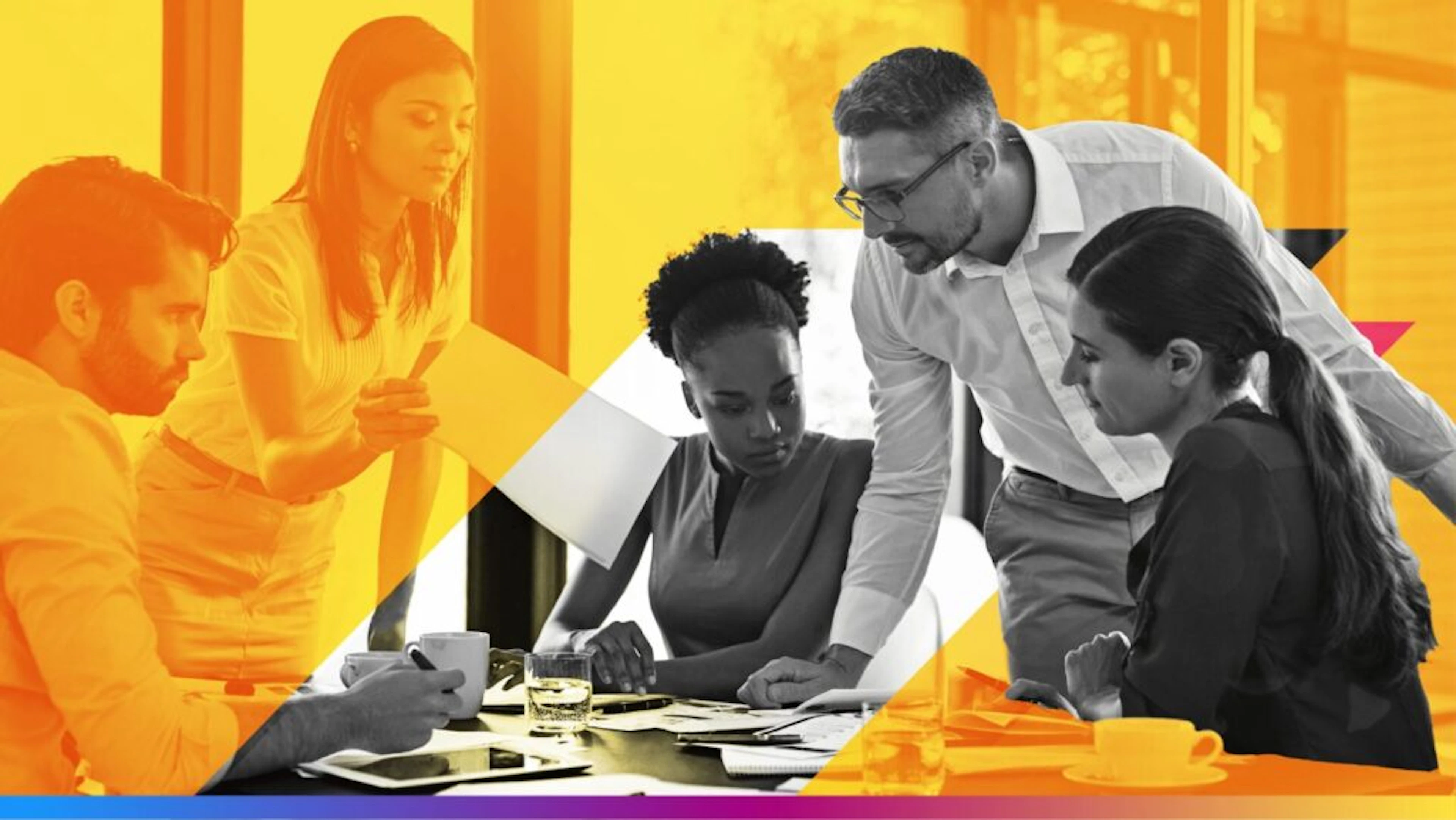 a group of people collaborating around a table - featured image for the activation intelligence in marketing article