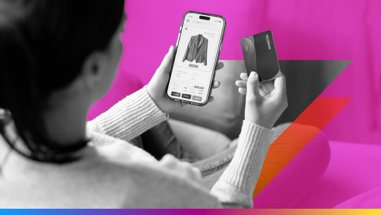 person shopping from their mobile device - featured image for identity resolution in marketing article