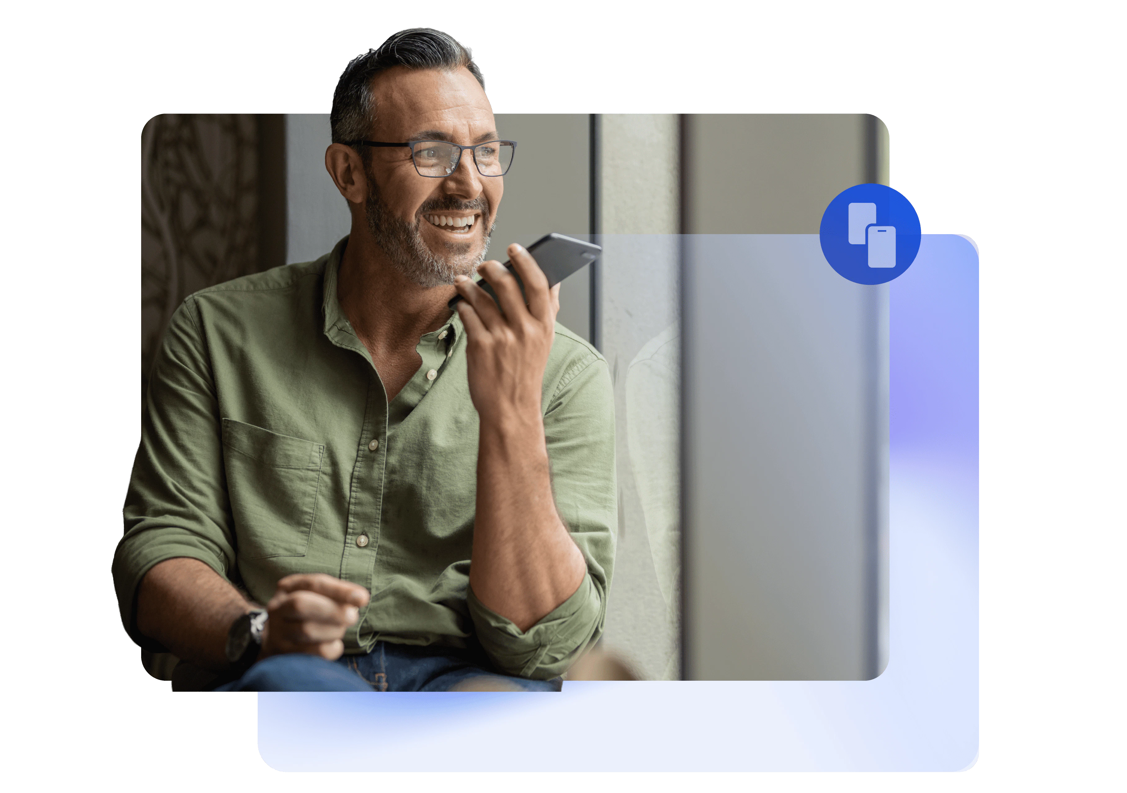 Zeta Industries Page Image 4 - man talking on his cellphone