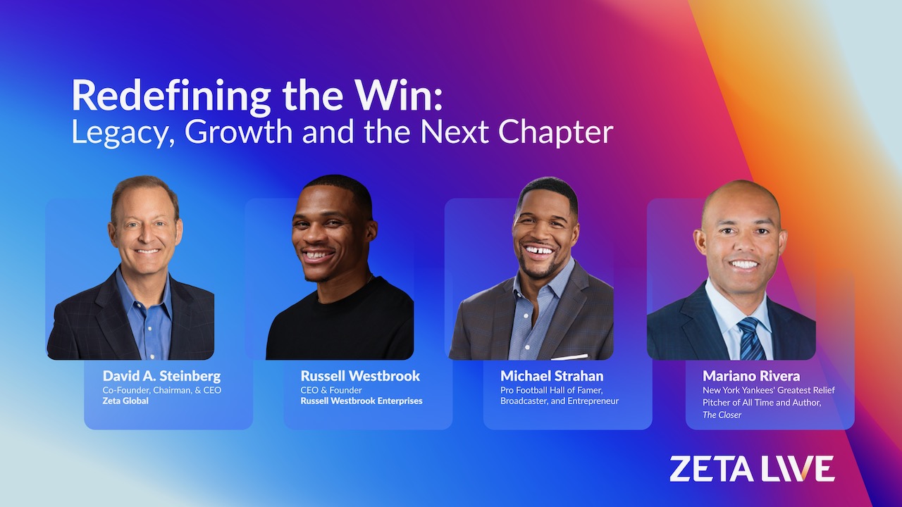 Redefining the Win: Westbrook, Strahan & Rivera | Zeta Live 2026