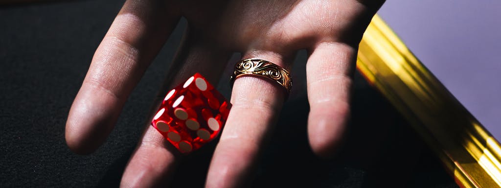 独特的结婚戒指 
