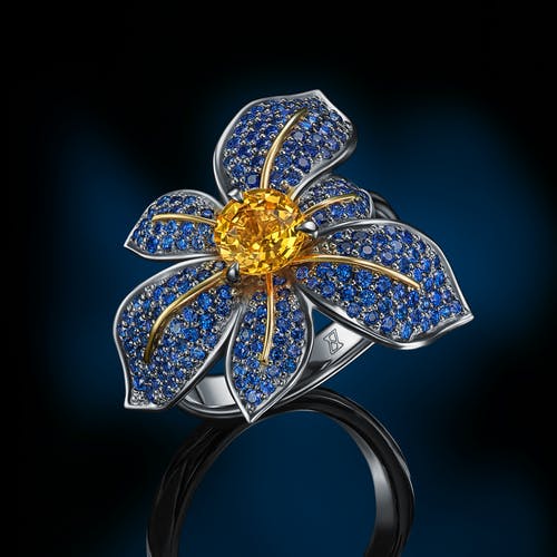 Custom made iris ring