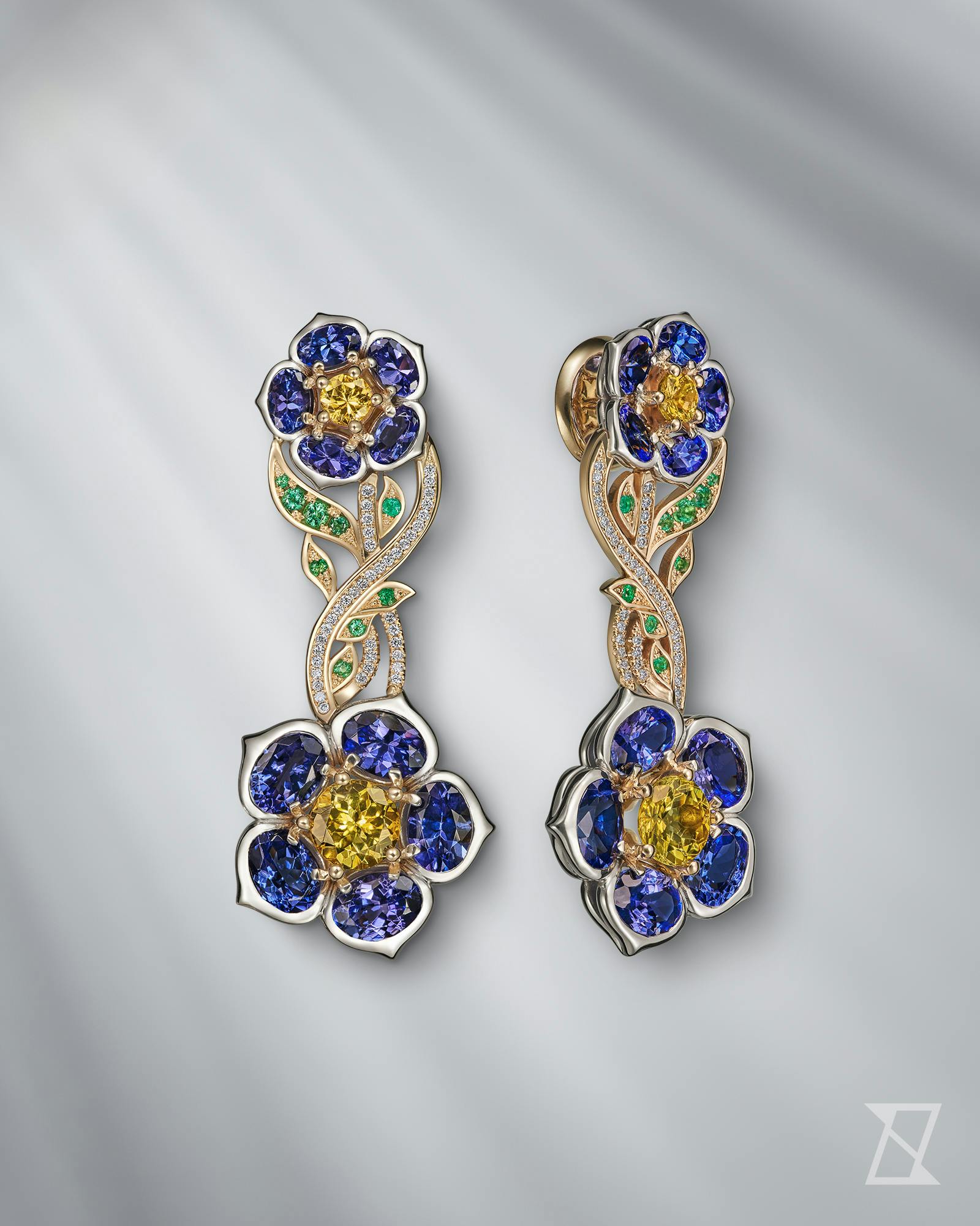 Which boho earrings with diamonds?