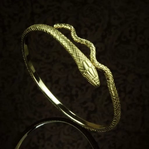 Bracelet serpent