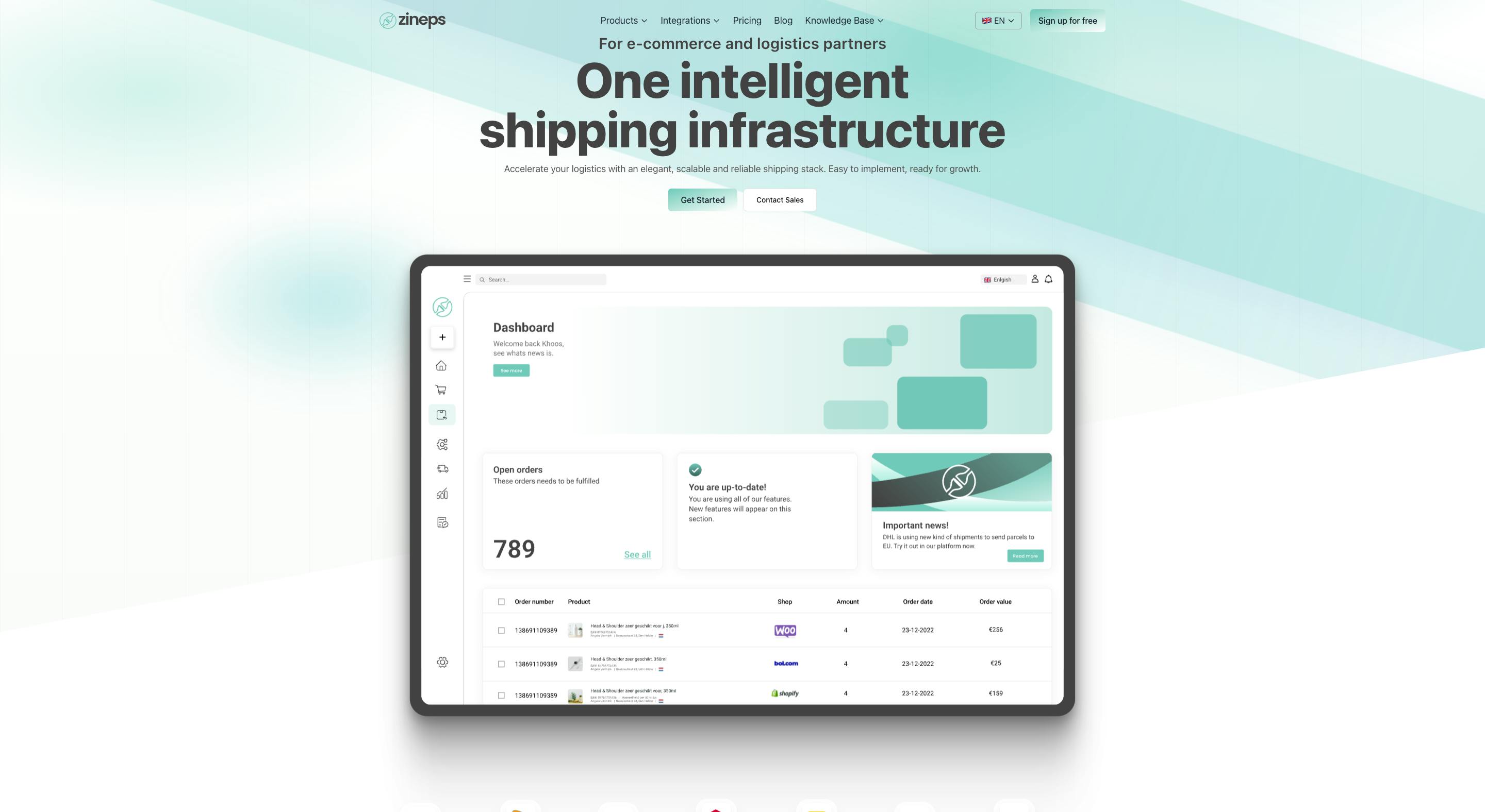 Logistieke software voor schaalbare e-commerce | Zineps