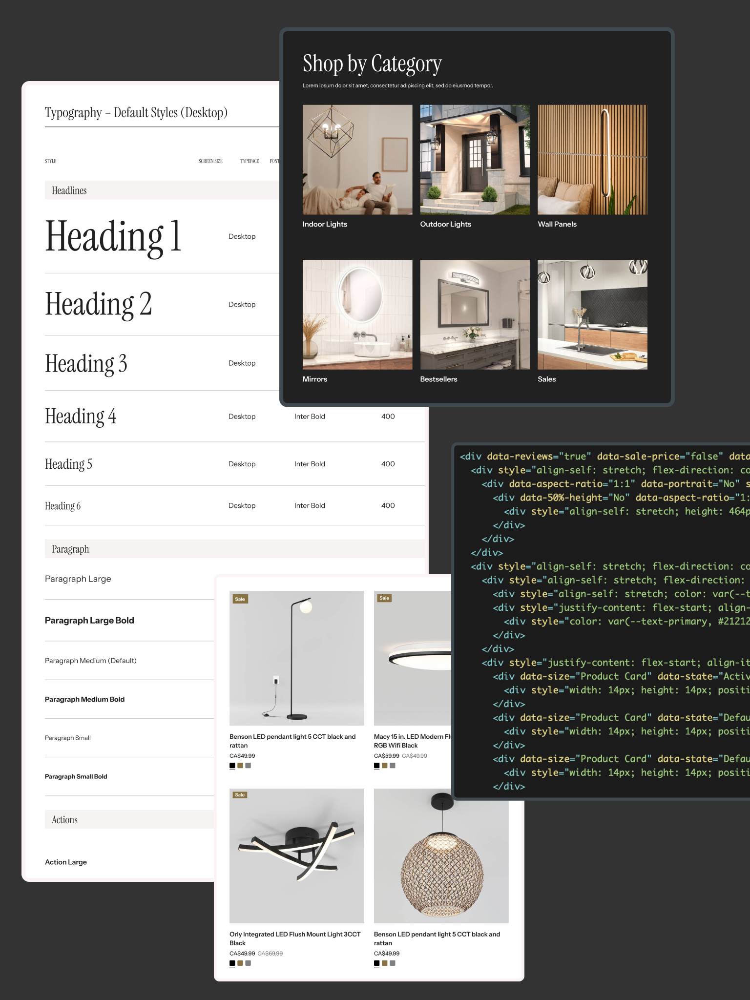 Design system creation for Artika