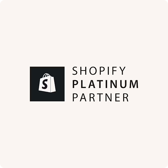Shopify platinum partner badge 