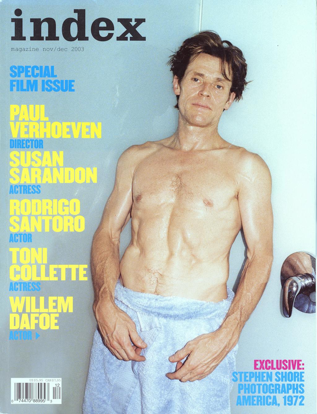 Willem Dafoe by Juergen Teller