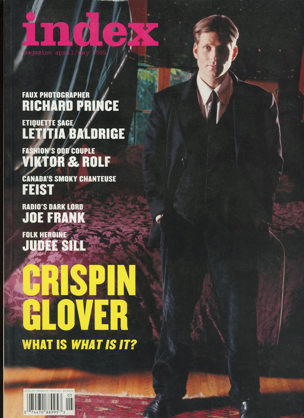Crispin Glover by Richard Kern