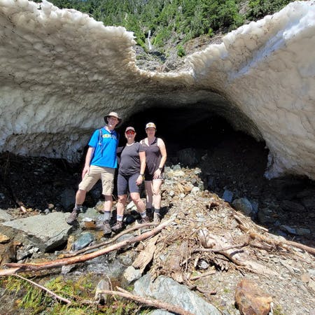 Ice Cave Collapses on Hikers