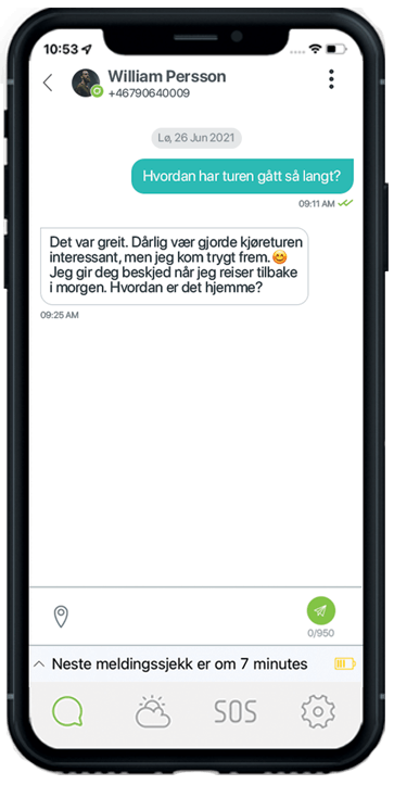 Global two-way messaging