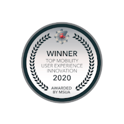 Winner of the Top Mobility User Experience Innovation Award 2020.