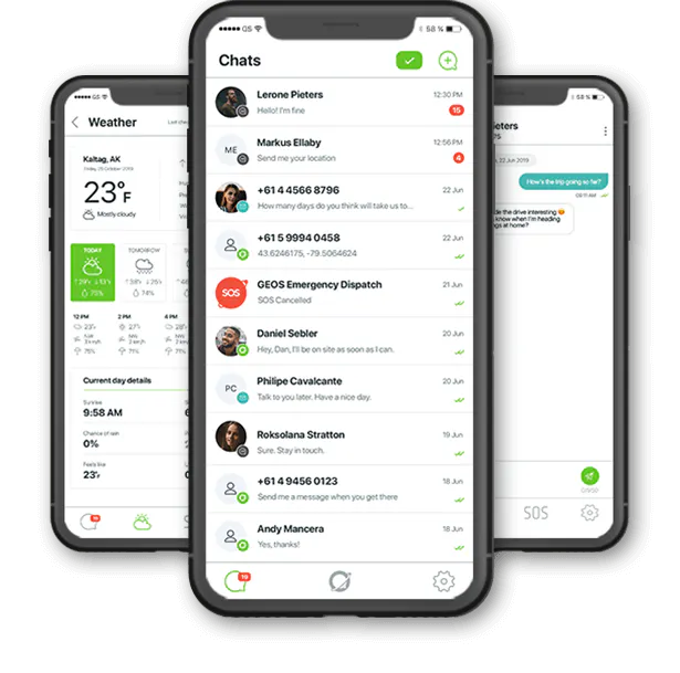 Phone ZOLEO App