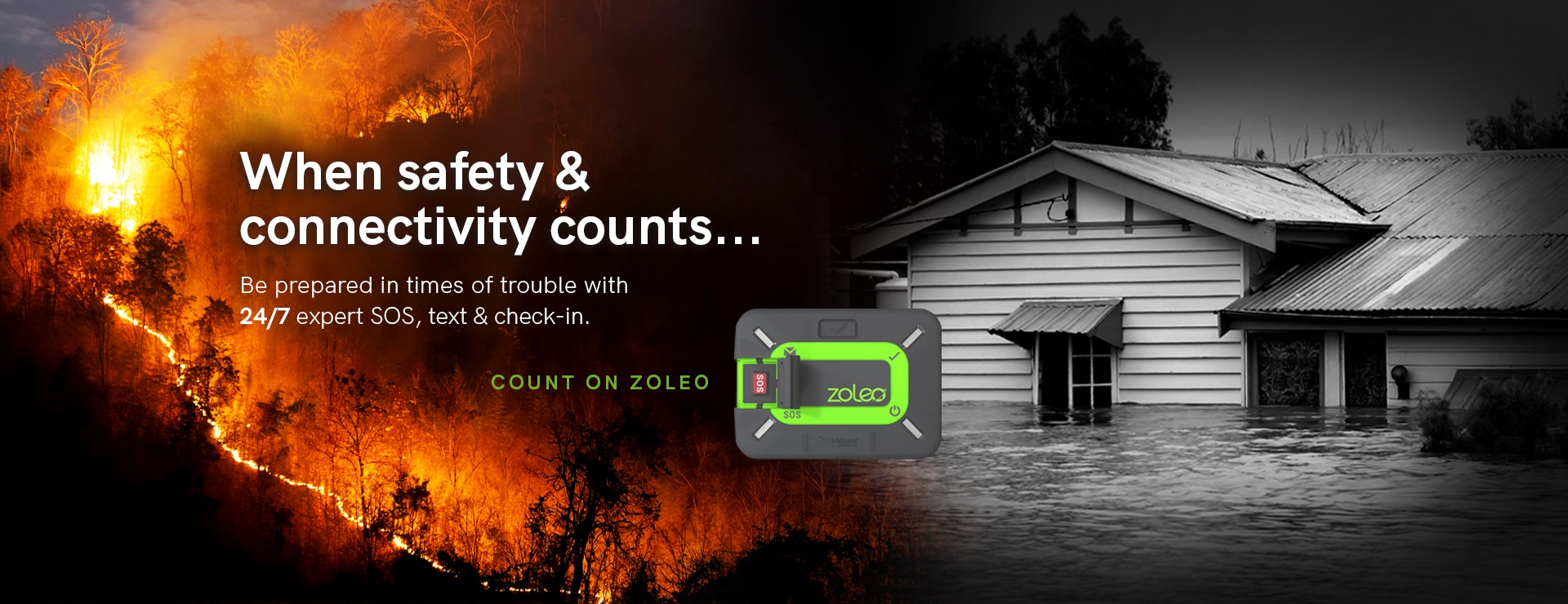 When Safety and Connectivity Counts