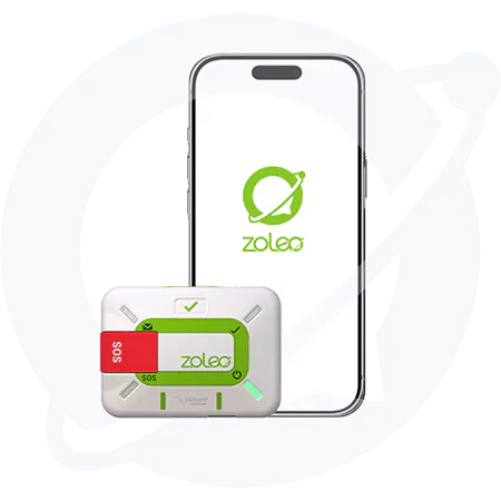 ZOLEO 1500 device with APP
