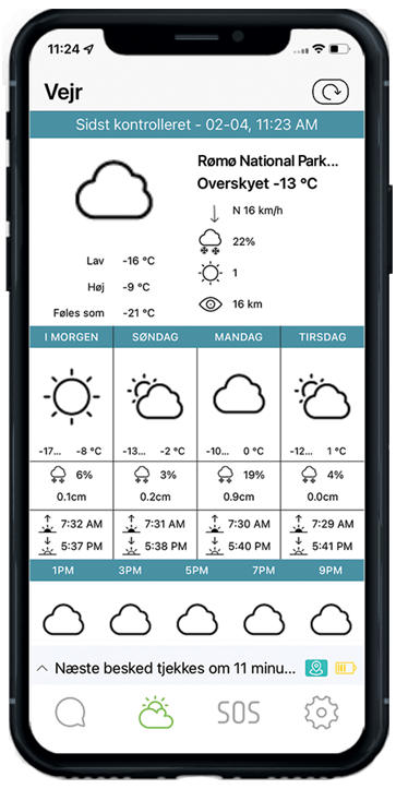 On-demand accurate weather forecasts