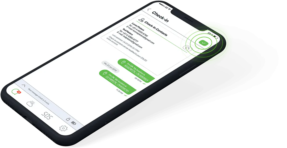 Check In Screen