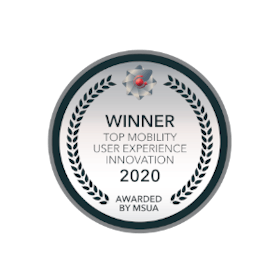 Winner of the Top Mobility User Experience Innovation Award 2020.