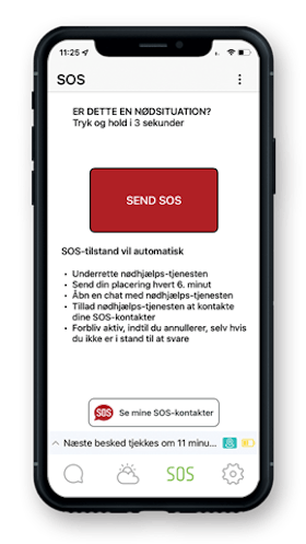 ZOLEO Emergency SOS App Screen