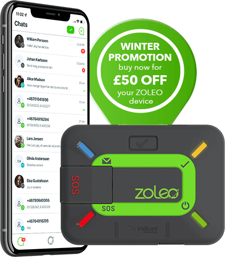 EU Winter Promotion ZOLEO Device Image