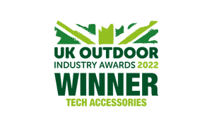 Winner of the UK Outdoor Industry award for Best Tech Accessory