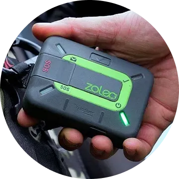 “We were completely off-grid, camping and fly fishing in Wyoming, when we got a message on our ZOLEO from our kids telling us to call them ASAP. Our hearts dropped. Turns out, that’s how we found out we were going to be grandparents. A moment we’ll never forget.“