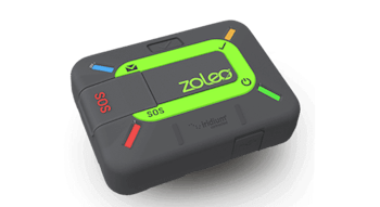 ZOLEO Satellite Communicator Lit Up