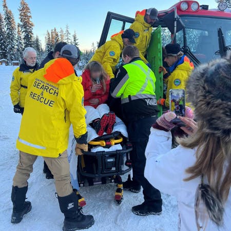 Skier Severely Injured in Fall