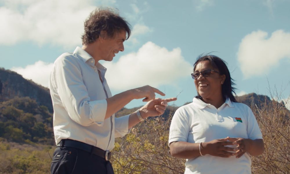 Jean-Yves Berthon, PCEO of greentech and a madagascar productor