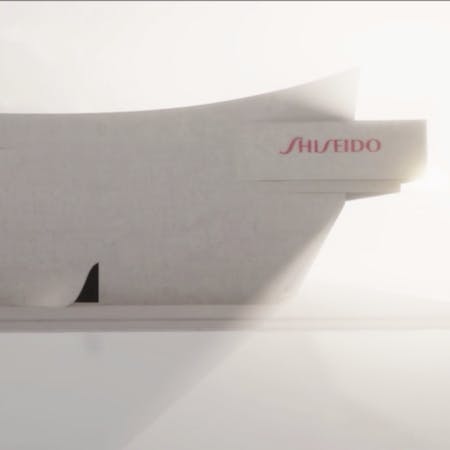 Shiseido Digital gallery webgl design architecture