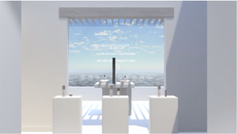 Bare Minerals in Shiseido digital gallery