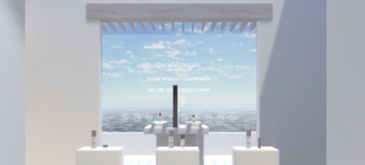 Bare Minerals in Shiseido digital gallery