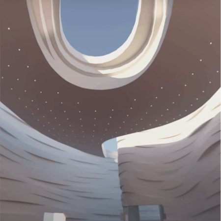 VR experience: a journey inside the hair
