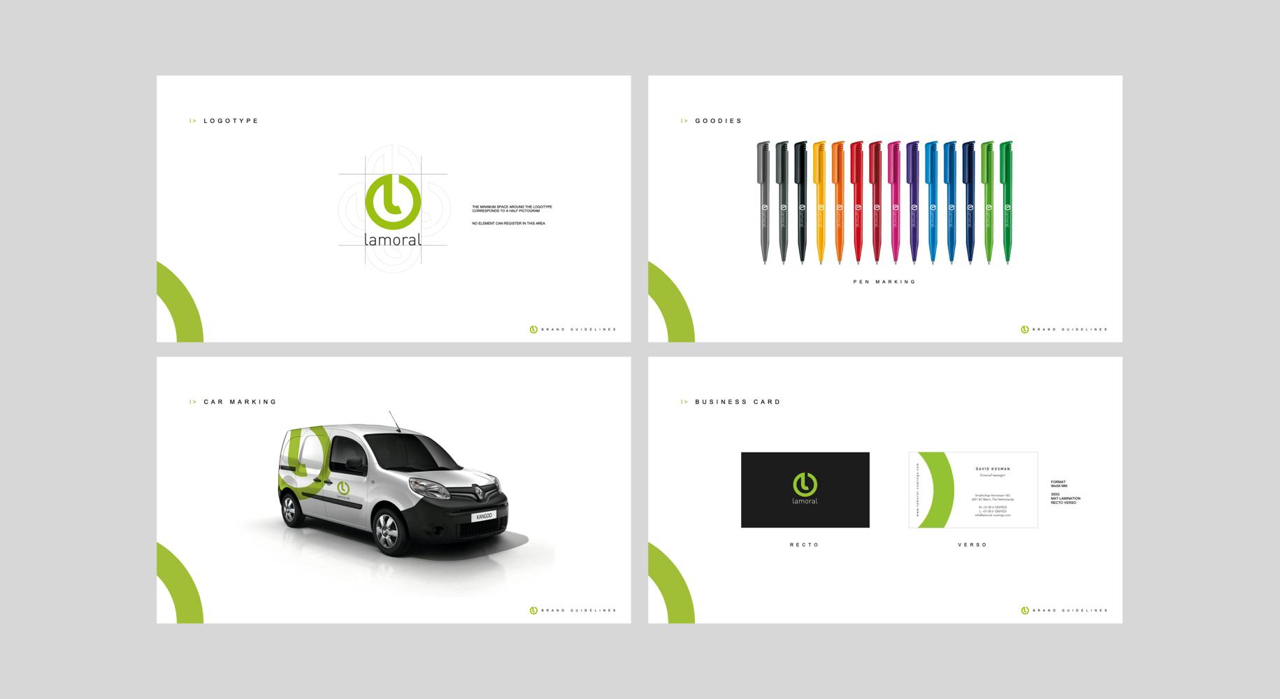 Image of Lamoral new brand guidelines