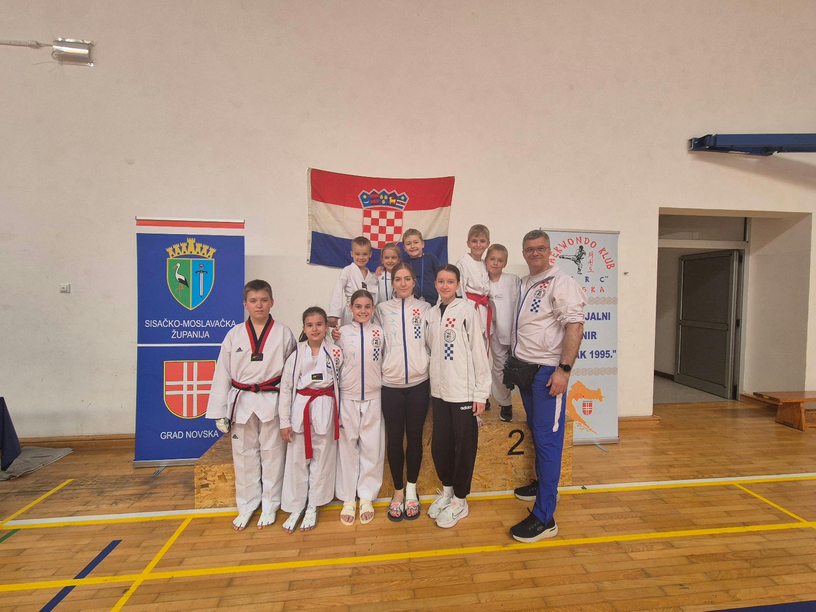 Pregršt medalja za Taekwondo klub Osijek na „Bljesku 1995“